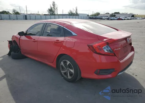 2019 Honda Civic Lx from USA, damaged, VIN 2HGFC2F62KH501058